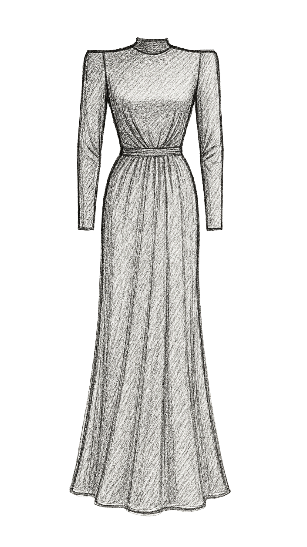 Soft Dramatic silhouette 3