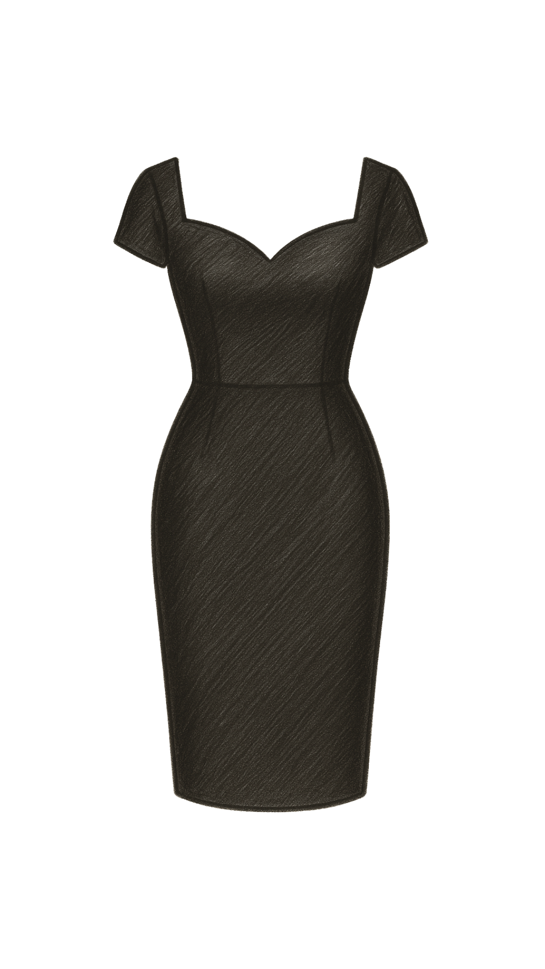 Theatrical Romantic silhouette