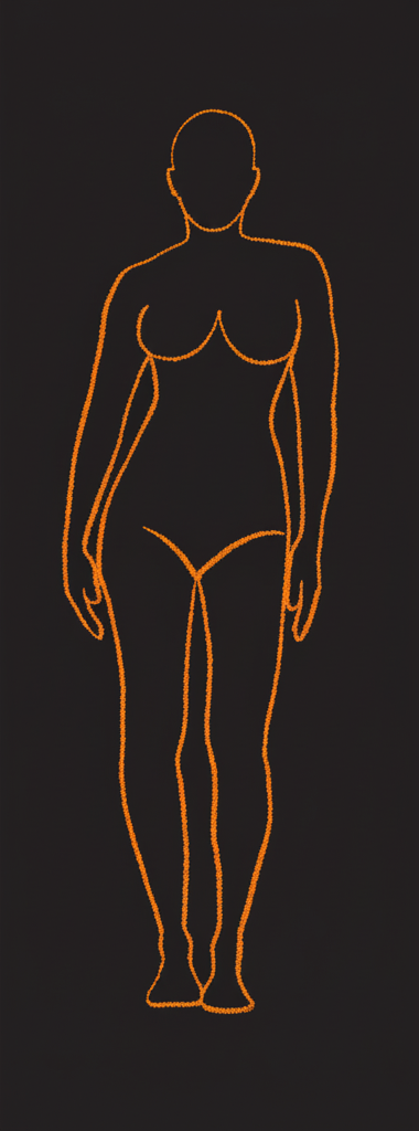 Beyonce - Kibbe sketch lines